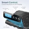 Purely Laptop Cooling Pad, 6 Adjustable Height Laptop Stand, 4 Fans: 3 Fan Modes + 6 Speeds, LED Display PLSC14 - alternate 3
